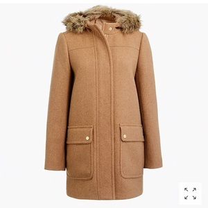 Jcrew wool parka